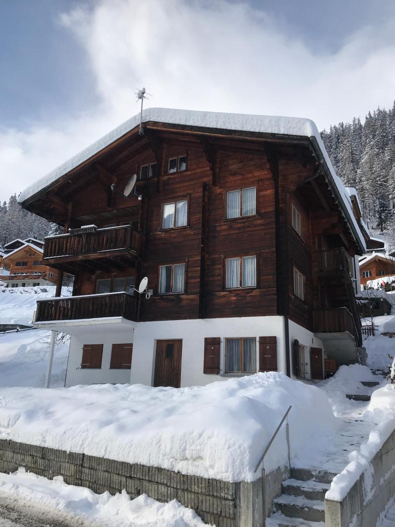 Ferienwohnung Im Chalet Boubou Wiler ภายนอก รูปภาพ